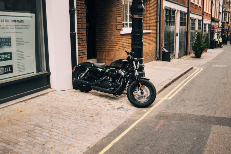 Check out my brand new Harley!