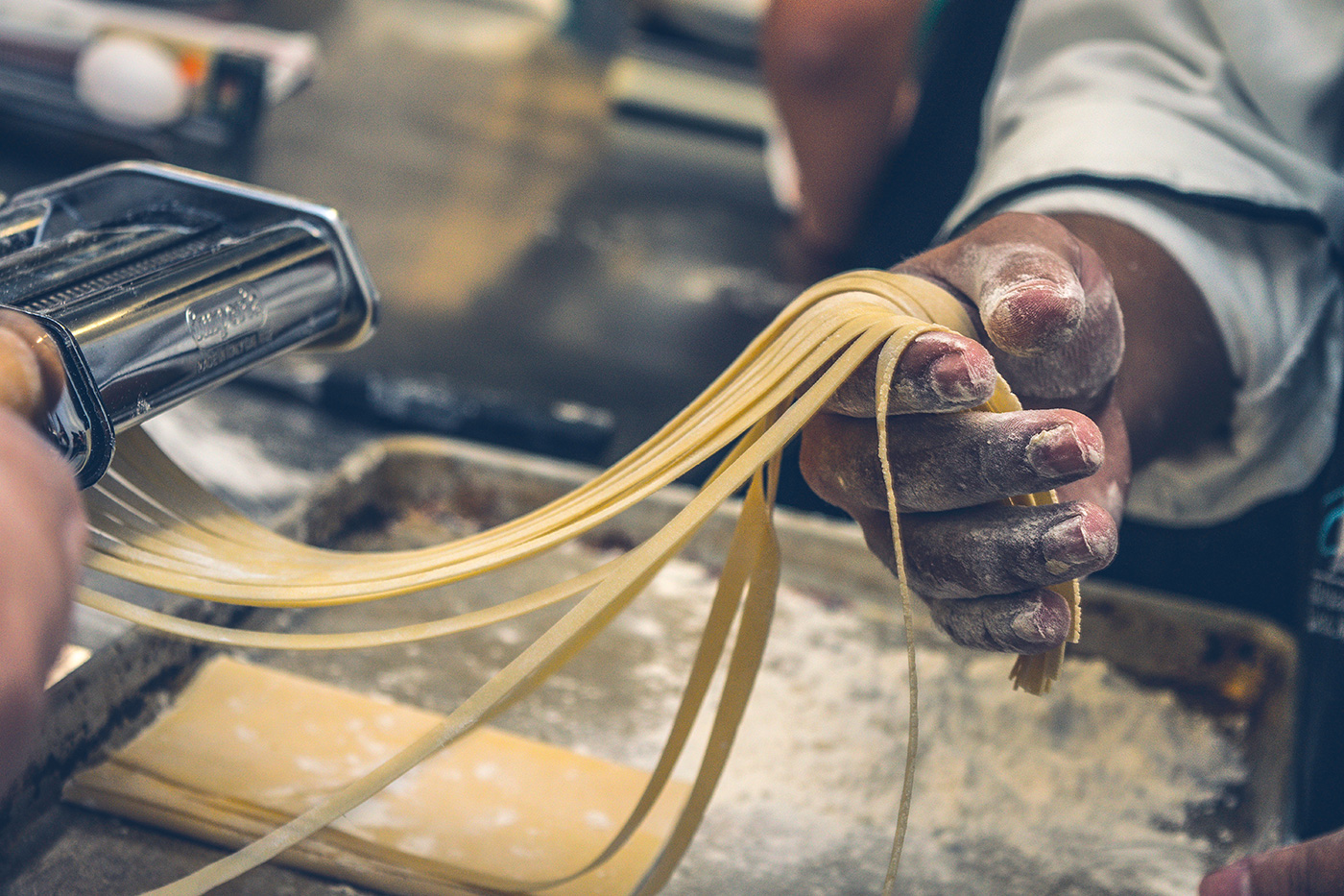 Making fresh pasta is easy